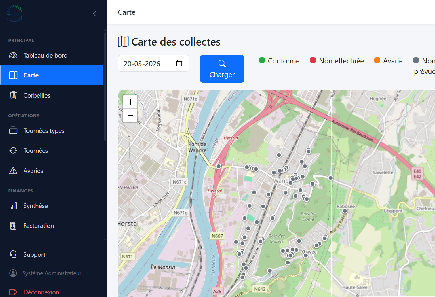 Interface GICC PILOT
